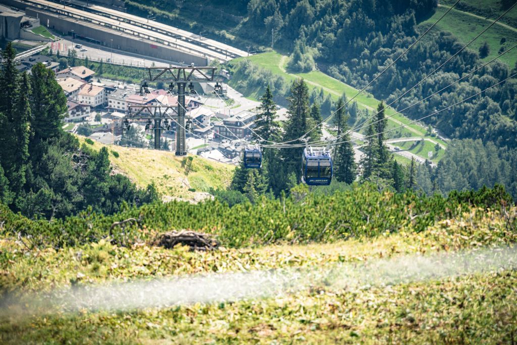 Die Galzigbahn  - Von St. Anton aus kannst Du mit der Galzigbahn auf den Galzig aufsteigen. - © TVB St. Anton am Arlberg_Patrick Bätz